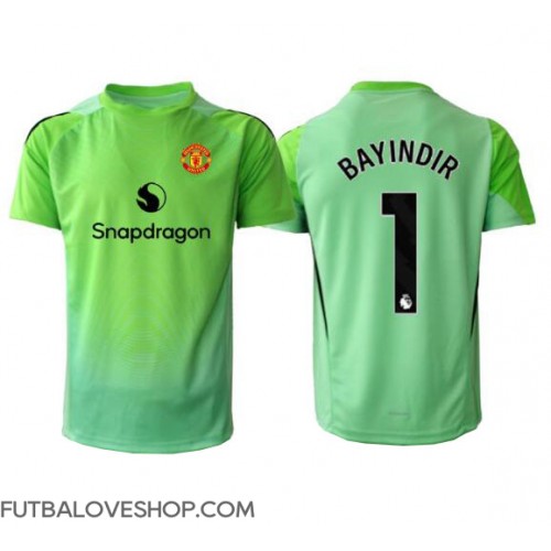 Dres Manchester United Altay Bayindir #1 Brankarsky Tretina 2025-26 Krátky Rukáv